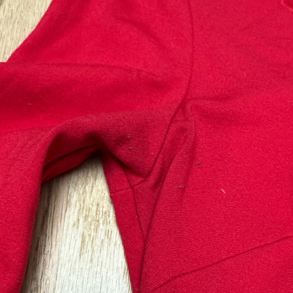 Kate Spade Dress Red A Line Scalloped - Picture 6 of 6
